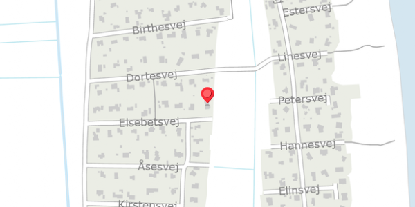 Trafikstøjkort på Elsebetsvej 2, 9300 Sæby