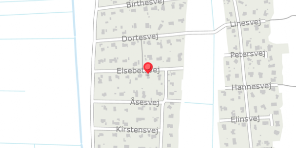 Trafikstøjkort på Elsebetsvej 5, 9300 Sæby