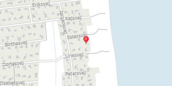 Trafikstøjkort på Estersvej 1A, . , 9300 Sæby