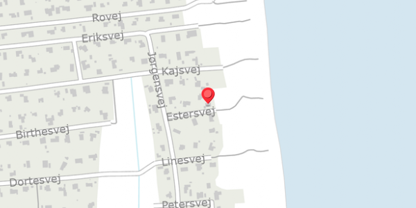 Trafikstøjkort på Estersvej 2A, 9300 Sæby