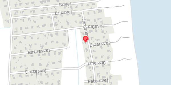 Trafikstøjkort på Estersvej 8, . , 9300 Sæby