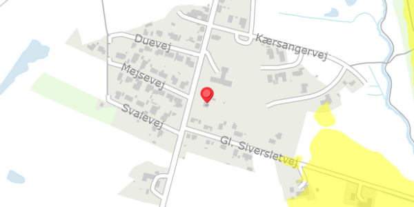 Trafikstøjkort på Idskovvej 21, 9352 Dybvad