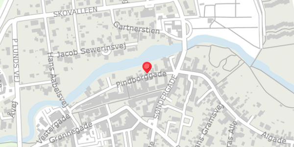 Trafikstøjkort på Pindborggade 13, . , 9300 Sæby