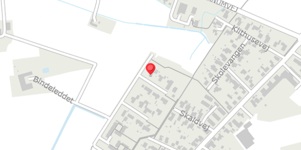 Trafikstøjkort på Bindeleddet 62, . , 9440 Aabybro