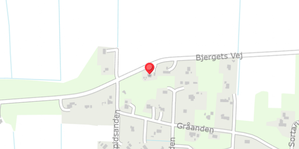 Trafikstøjkort på Bjergets Vej 19, 9440 Aabybro