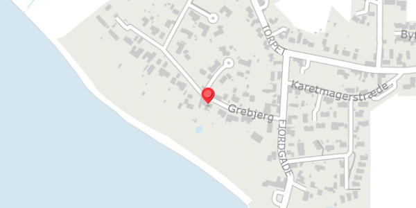 Trafikstøjkort på Grebjerg 13, 9440 Aabybro