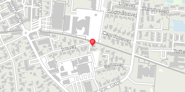 Trafikstøjkort på Irisvej 23, . , 9440 Aabybro
