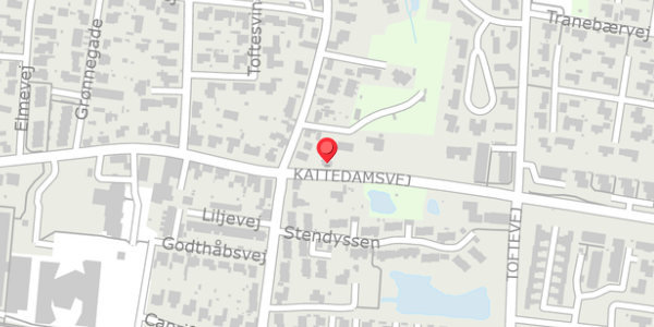 Trafikstøjkort på Kattedamsvej 51, 9440 Aabybro