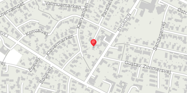Trafikstøjkort på Parallelvej 2, 9430 Vadum