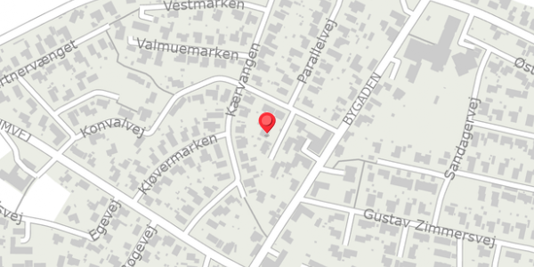 Trafikstøjkort på Parallelvej 3, 9430 Vadum