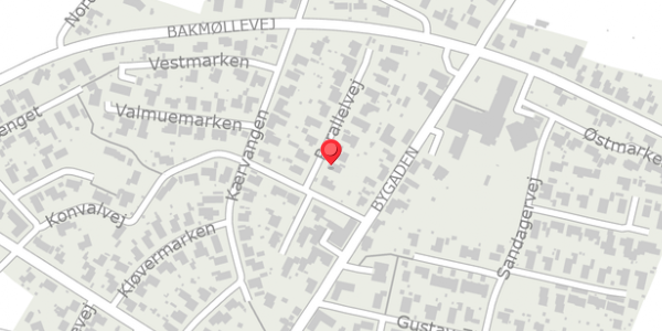Trafikstøjkort på Parallelvej 6, . , 9430 Vadum