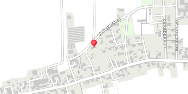 Trafikstøjkort på Vidtskuevej 6, . , 9440 Aabybro