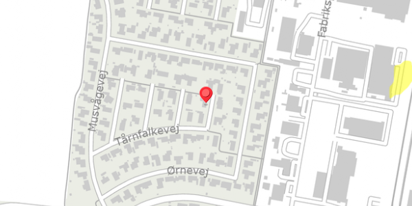Trafikstøjkort på Colibrivej 3, 9230 Svenstrup J