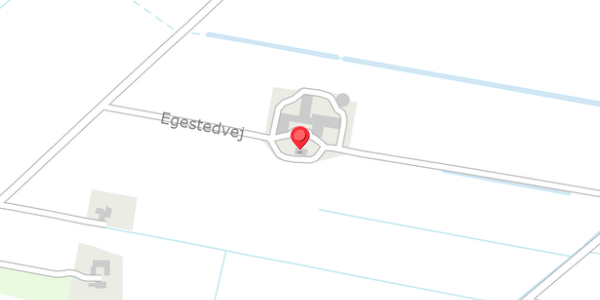Trafikstøjkort på Egestedvej 14, 9430 Vadum
