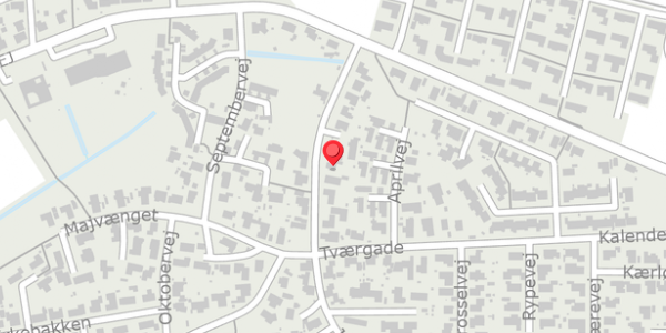 Trafikstøjkort på Julivej 13, 9270 Klarup