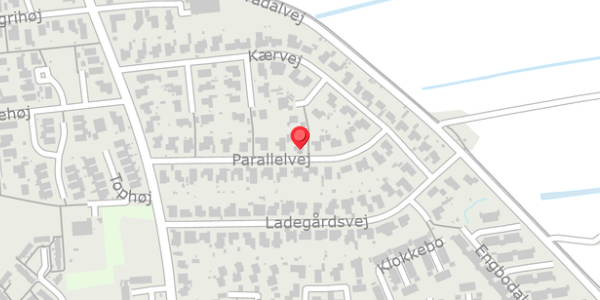Trafikstøjkort på Parallelvej 17, . , 9210 Aalborg SØ