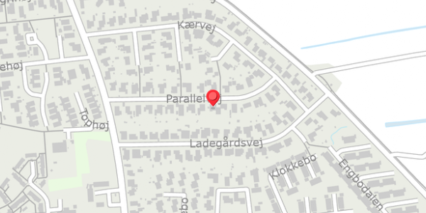Trafikstøjkort på Parallelvej 20, . , 9210 Aalborg SØ