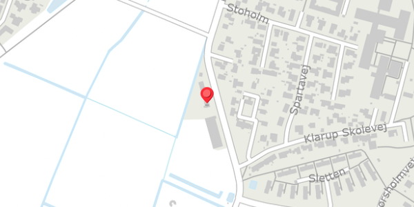 Trafikstøjkort på Romdrupvej 30, . , 9270 Klarup