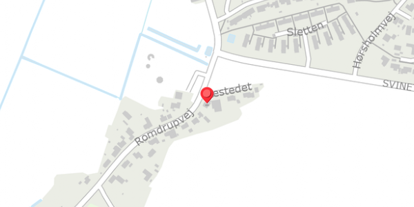 Trafikstøjkort på Romdrupvej 47, 9270 Klarup