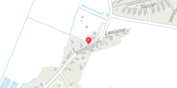 Trafikstøjkort på Romdrupvej 52, 9270 Klarup