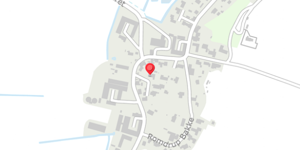 Trafikstøjkort på Romdrupvej 107, . , 9270 Klarup