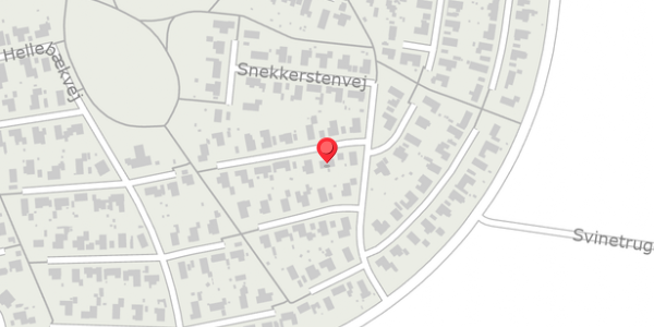 Trafikstøjkort på Snekkerstenvej 41, 9270 Klarup