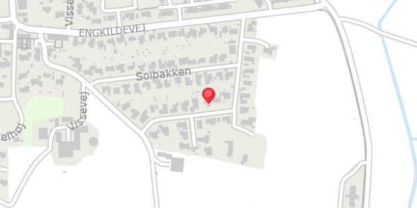 Trafikstøjkort på Solbakken 47, 9210 Aalborg SØ
