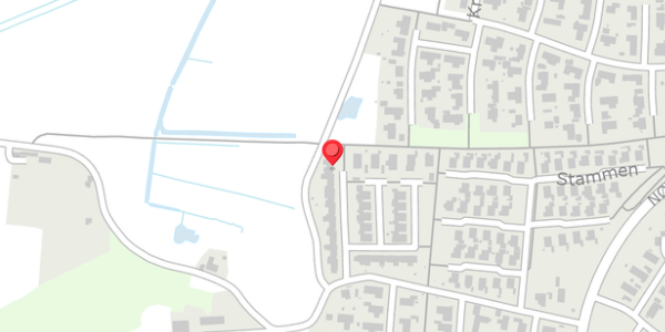 Trafikstøjkort på Stammen 128, 9260 Gistrup