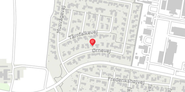 Trafikstøjkort på Ørnevej 13, 9230 Svenstrup J