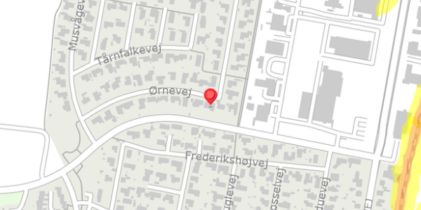 Trafikstøjkort på Ørnevej 22, 9230 Svenstrup J