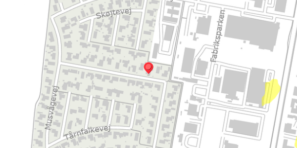 Trafikstøjkort på Ørnevej 52, 9230 Svenstrup J