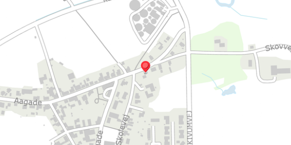 Trafikstøjkort på Aagade 36, . , 9240 Nibe