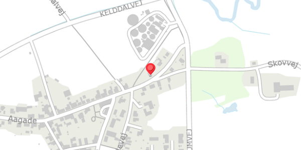 Trafikstøjkort på Aagade 39, . , 9240 Nibe