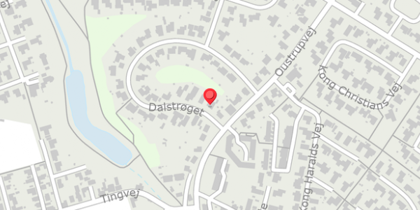 Trafikstøjkort på Dalstrøget 4, 9600 Aars