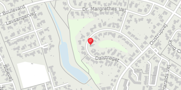 Trafikstøjkort på Dalstrøget 18, 9600 Aars
