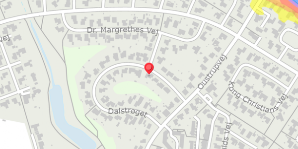 Trafikstøjkort på Dalstrøget 32, 9600 Aars