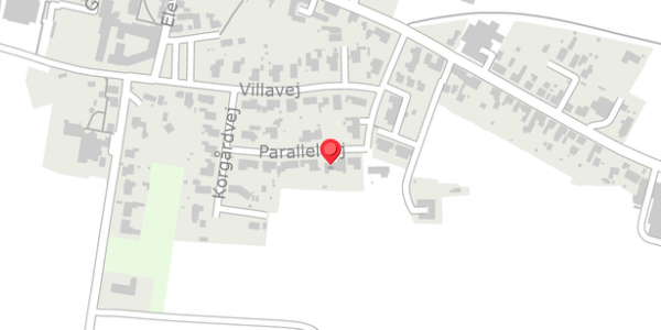 Trafikstøjkort på Parallelvej 10, 9600 Aars