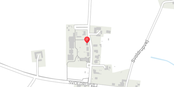 Trafikstøjkort på Vestrupvej 21, 9600 Aars