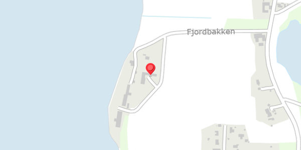 Trafikstøjkort på Fjordbakken 13, 8300 Odder