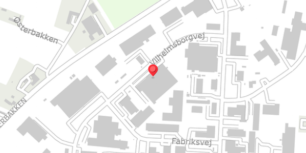 Trafikstøjkort på Vilhelmsborgvej 16, 7700 Thisted