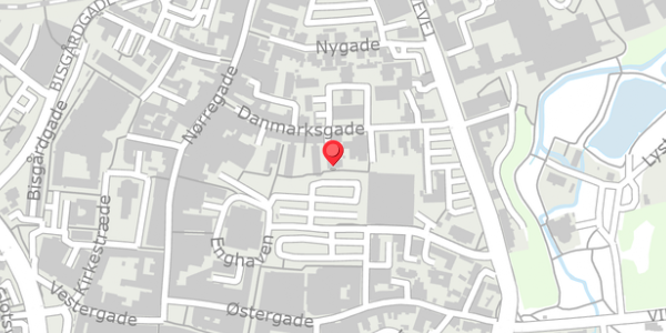 Trafikstøjkort på Danmarksgade 14C, 7500 Holstebro