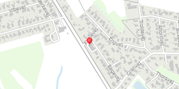 Trafikstøjkort på Koglevej 2, 4760 Vordingborg
