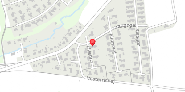 Trafikstøjkort på Lillebro 3, . , 6100 Haderslev