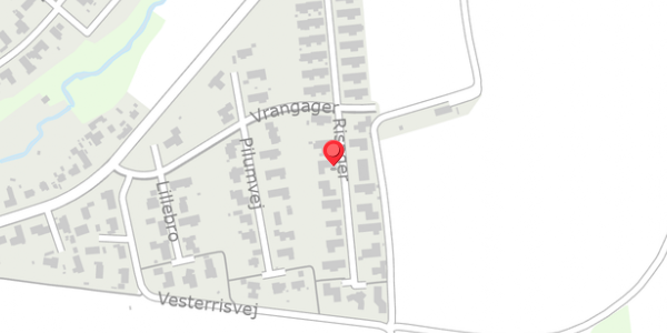Trafikstøjkort på Risager 38, 6100 Haderslev