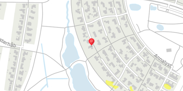 Trafikstøjkort på Annalyst 38, 7430 Ikast