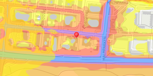 Trafikstøjkort på Tempovej 7, . , 2750 Ballerup