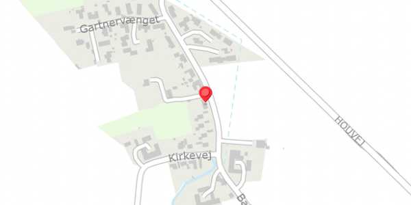 Trafikstøjkort på Balshavevej 43B, 8300 Odder