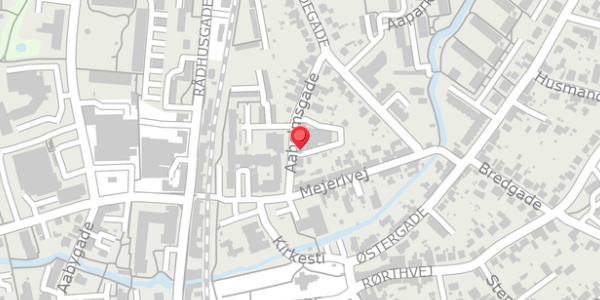 Trafikstøjkort på Aaholmsgade 6C, st. 2, 8300 Odder