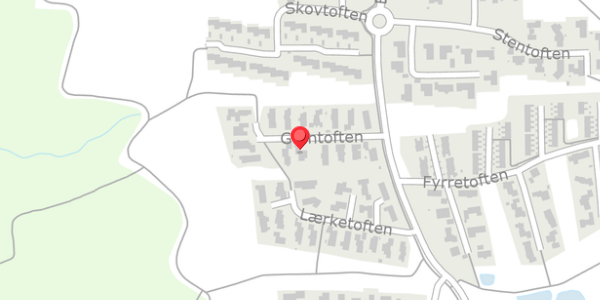 Trafikstøjkort på Grantoften 9, 7100 Vejle