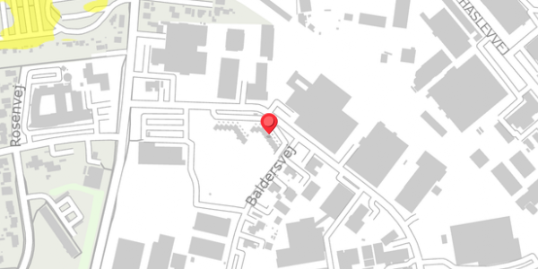 Trafikstøjkort på Odinsparken 28, . , 4100 Ringsted
